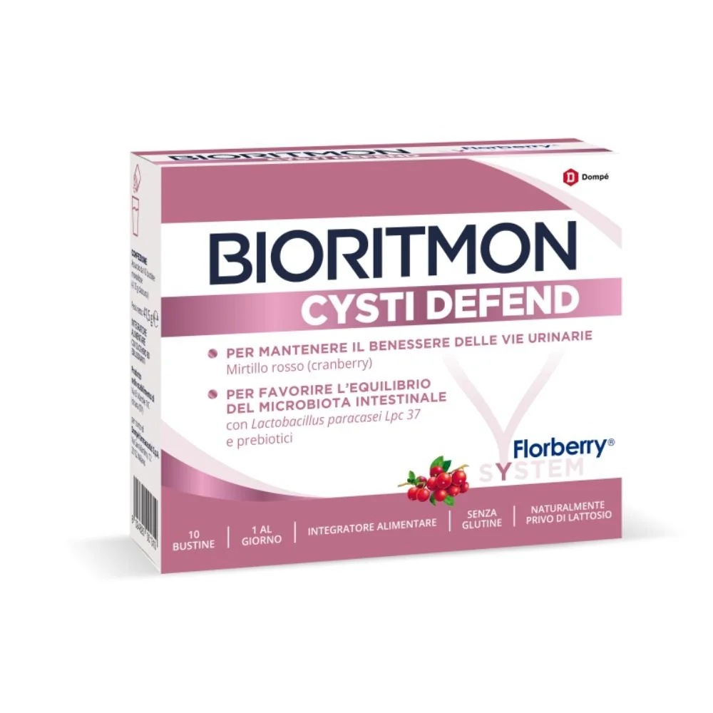 DOMPÉ Bioritmon Cysti Defend 10Bust Santé des voies urinaires
