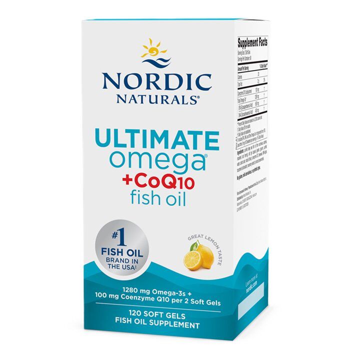 Nordic Naturals Ultimate Omega + CoQ10 1280 mg