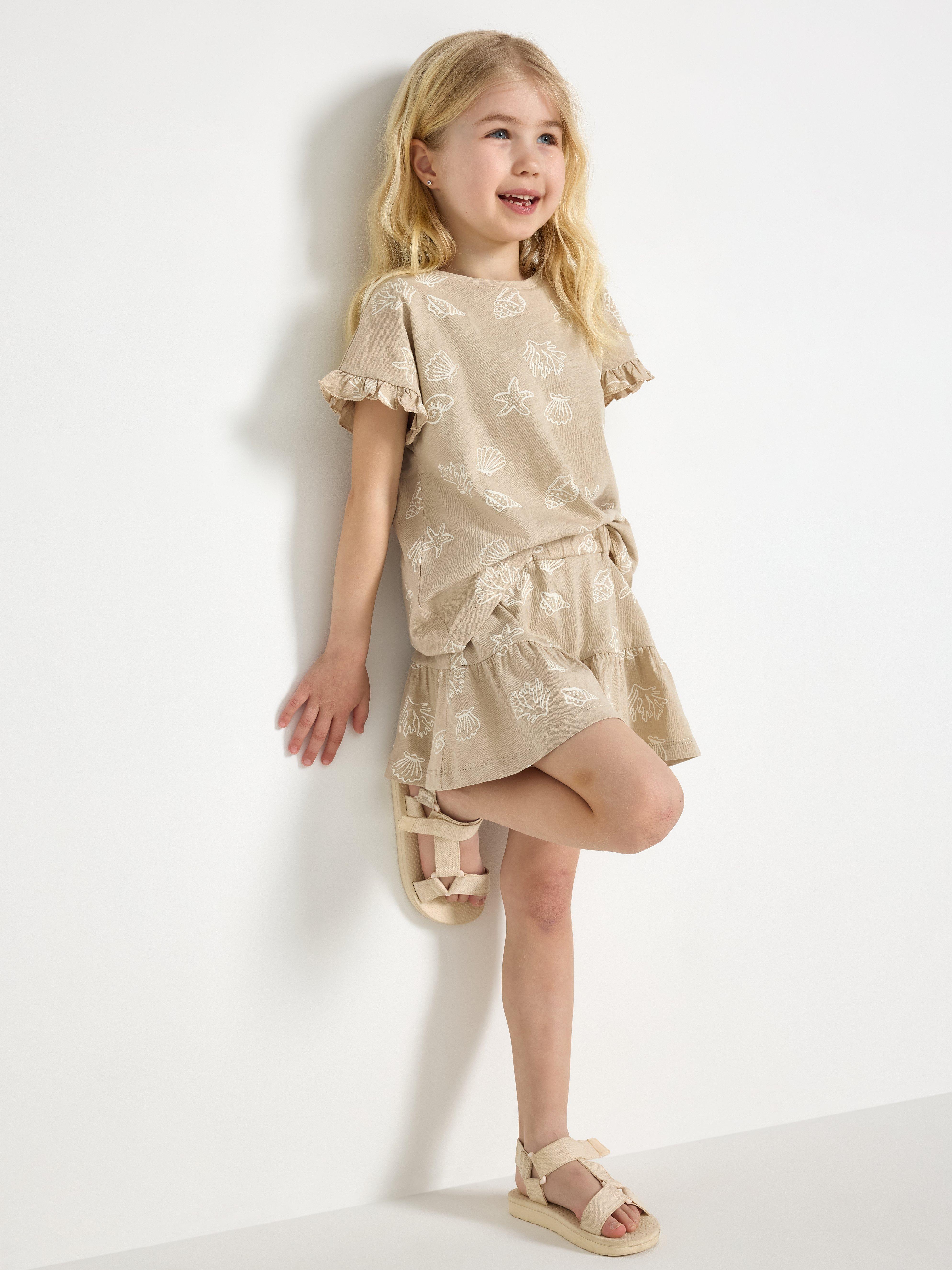 Bukser og slubjersey Beige