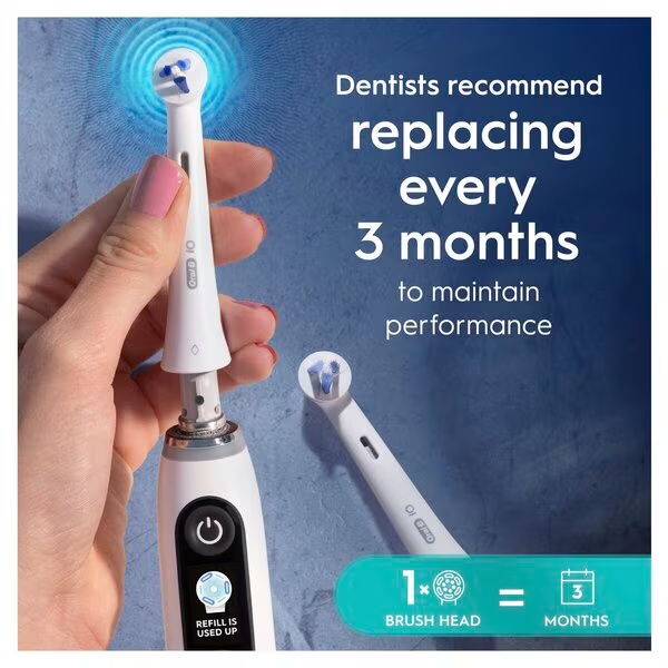 Oral B Opzetborstel iO Interdental Clean<br>wit, 2 št