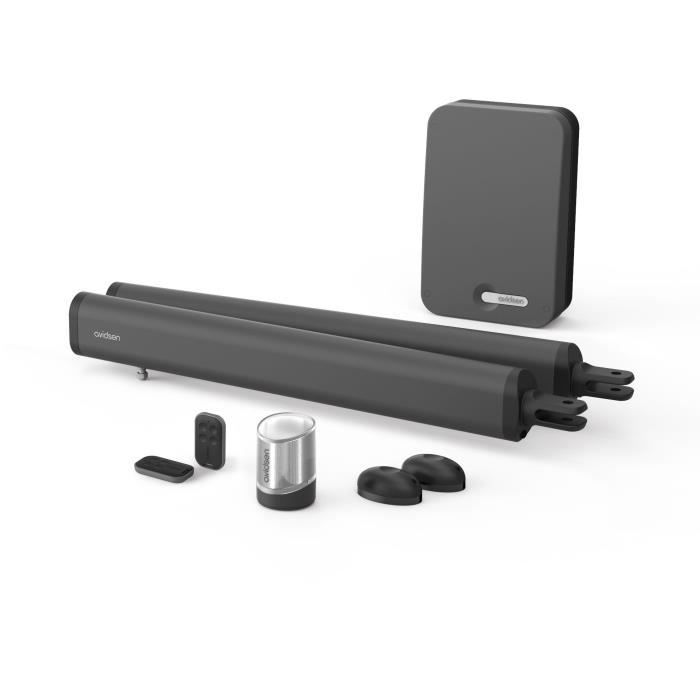 Kit motorizado para portón de doble hoja - AVIDSEN - Teha 411 - Con cilindros hidráulicos - Hasta 150 kg por hoja y 3,5 metros máximo