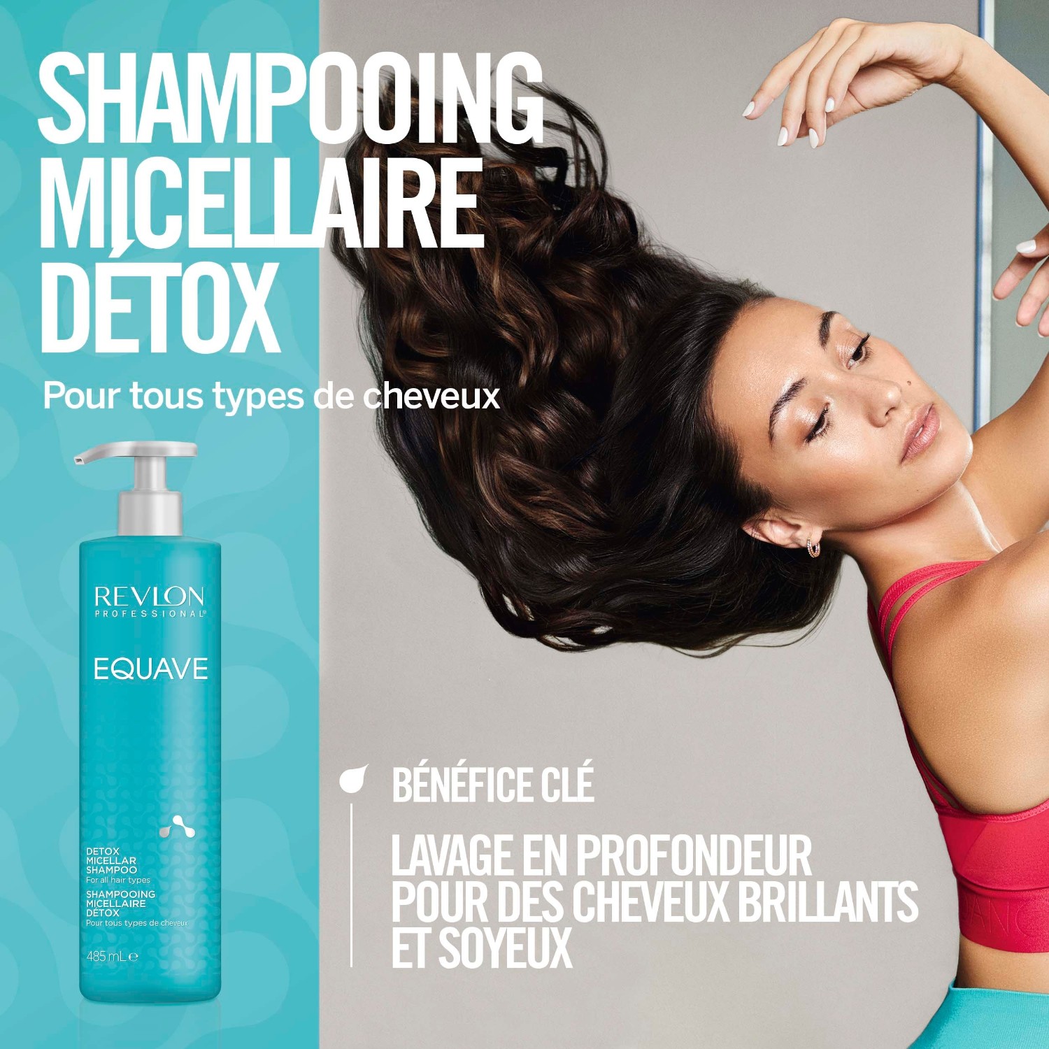 Revlon Professional Duo Pack - Soin Bi-Phase Démêlant et Shampoing Micellaire Detox