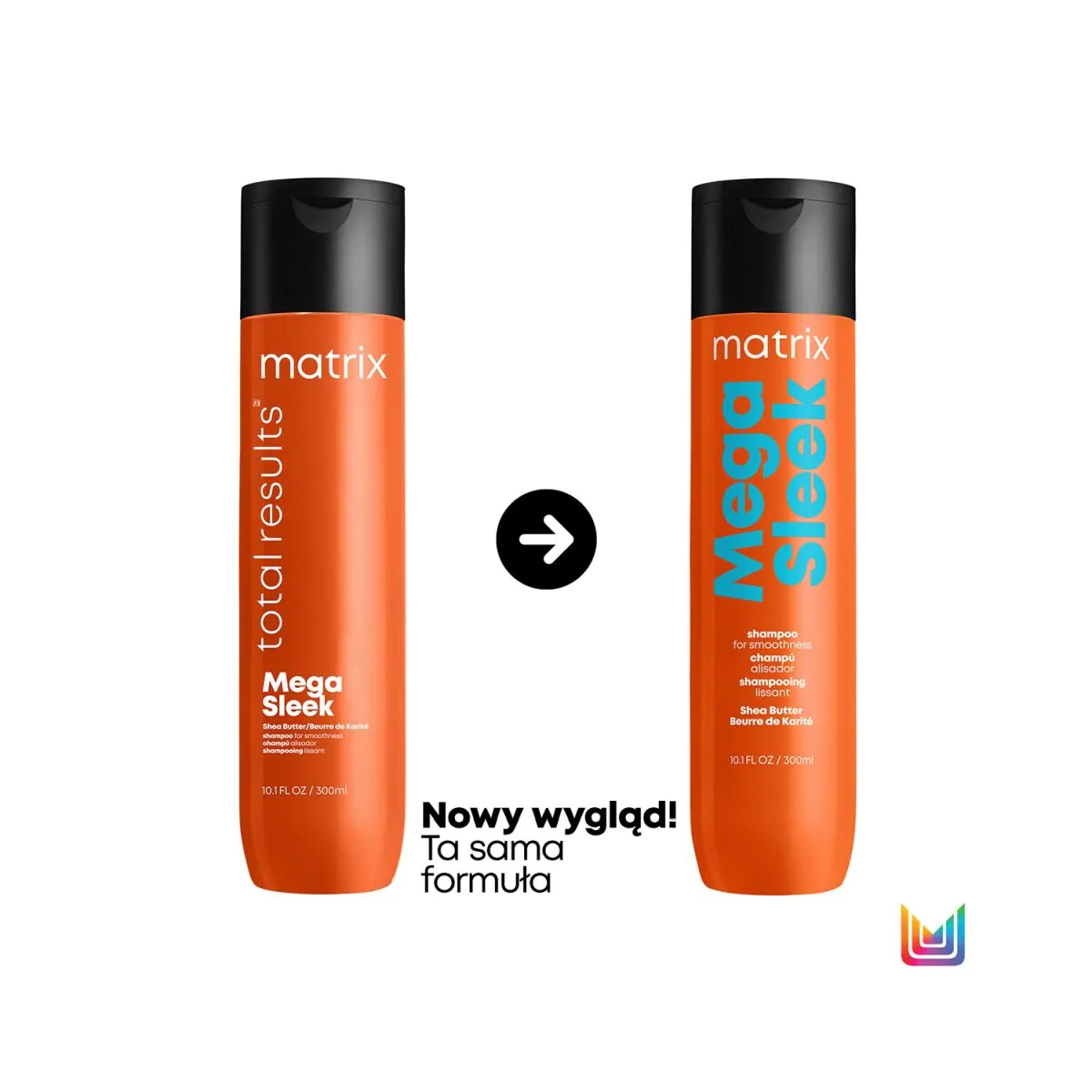 Matrix Total Results Mega Sleek Szampon do włosów Wygładzenie