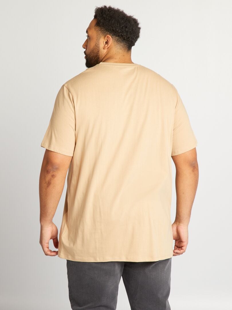 'Pokémon' T-shirt met ronde hals - BEIGE
