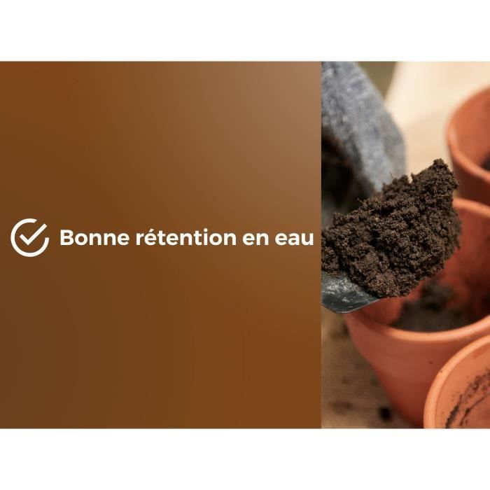 Terreau rempotage universel - OR BRUN - OBRTREM6U - 6L - Améliore la croissance