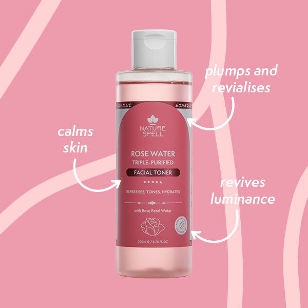 Tonico viso all'acqua di rose Nature Spell