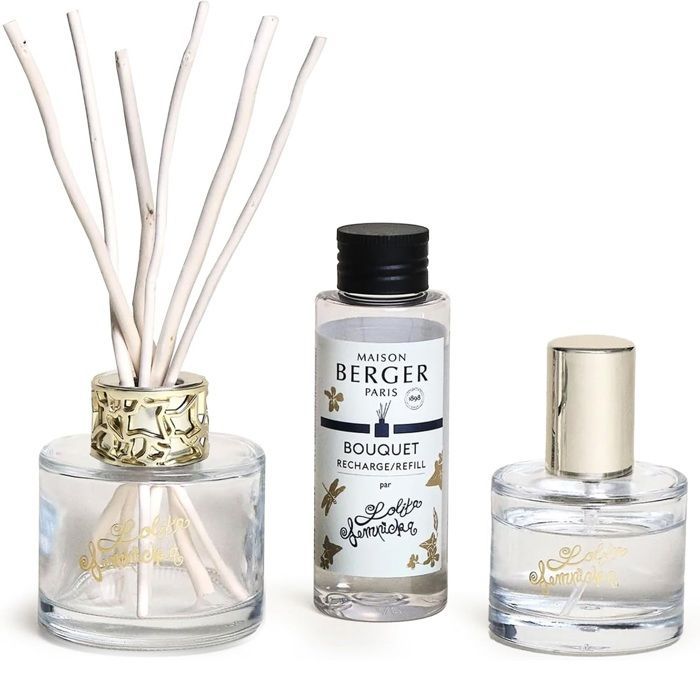 Lolita Lempicka Transparent - Duo Gift Set: Mini Bouquet & Room Spray - MAISON BERGER PARIS