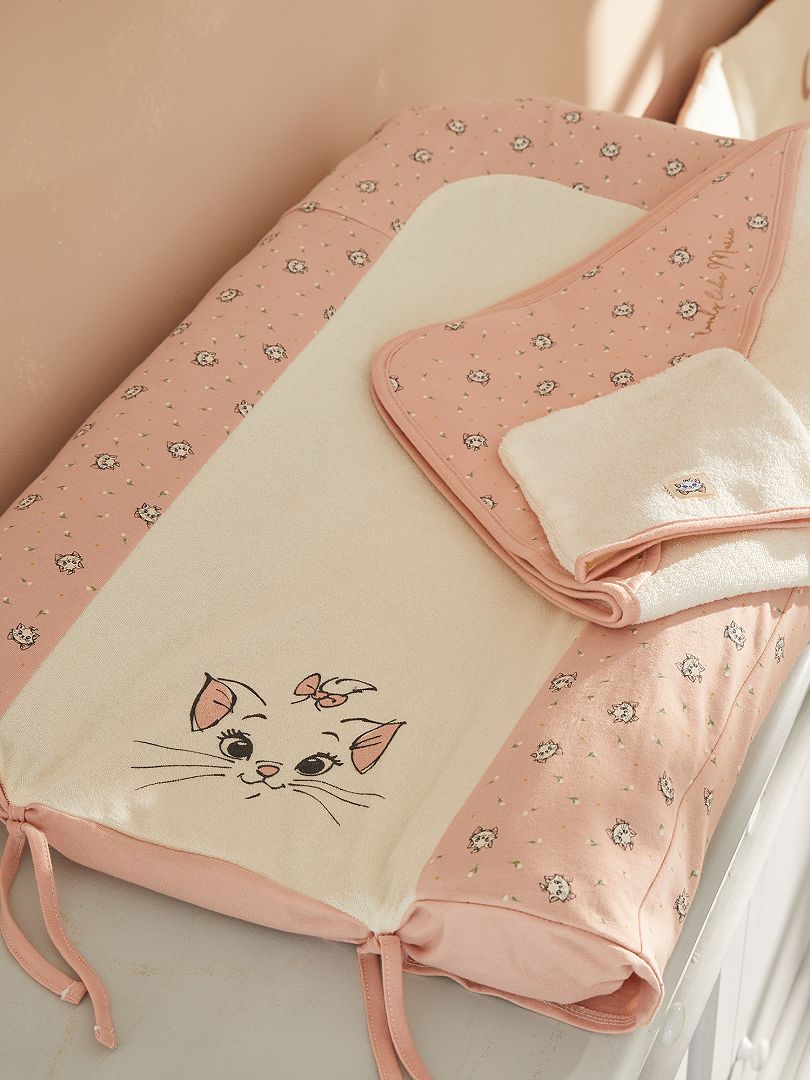 Bata de baño + guante de baño - ROSA