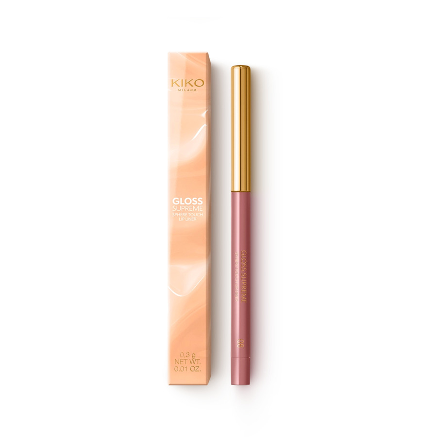 Gloss Supreme Sphere Touch -huultenrajauskynä 08 Iced Brown