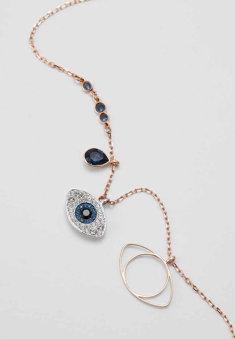 Collana con ciondolo Swarovski SIMBOLICA OCCHIO DI MALE - color argento