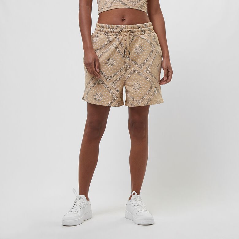 Pantalones cortos pequeños con estampado paisley de la marca.