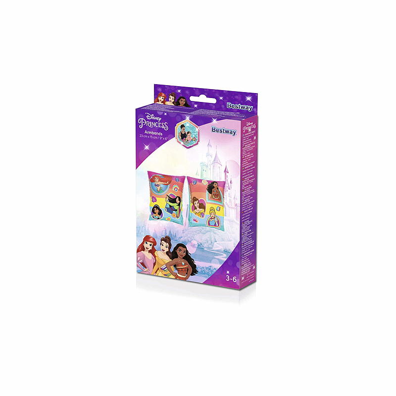 Bestway armbånd 23x15 cm, prinsesse