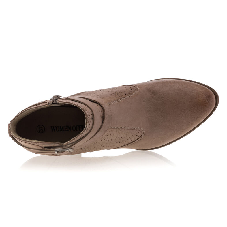 Braune Damenstiefel / Stiefeletten