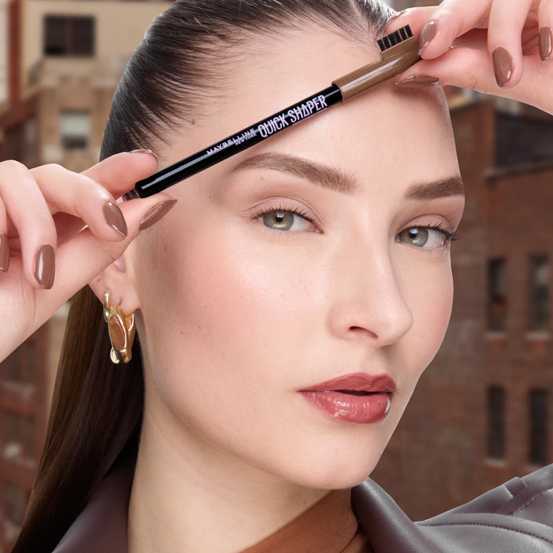 Maybelline New York Quick Shaper Precision wenkbrauwpotlood met borsteltje