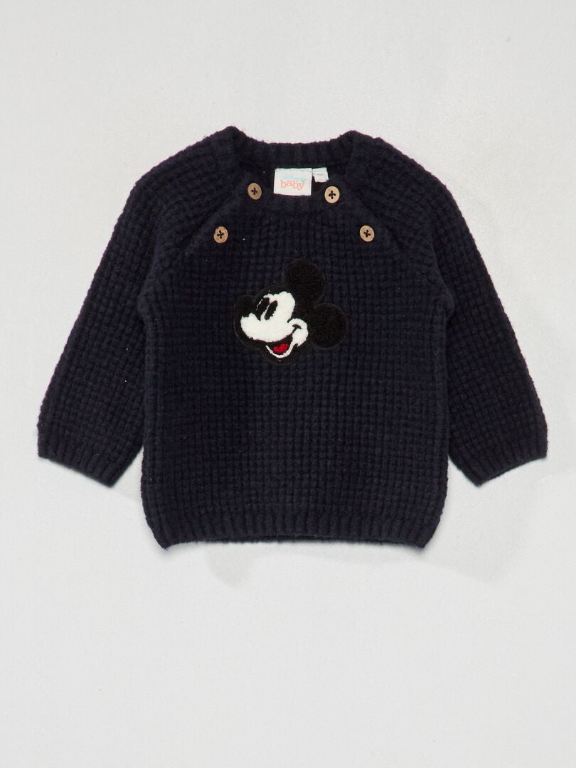 Sweter dzianinowy Disney - NIEBIESKI