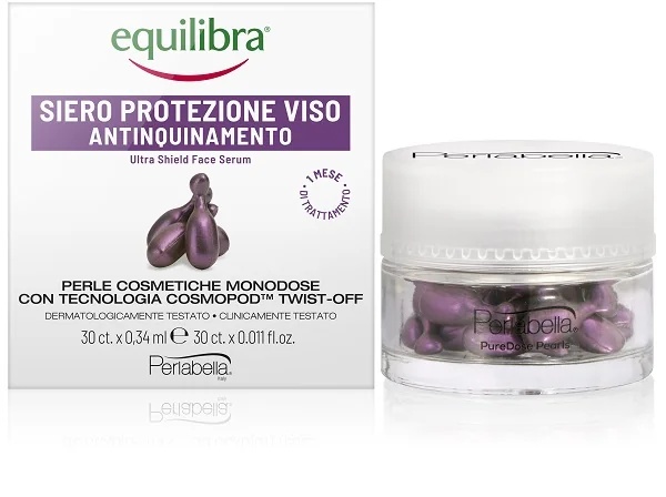 EQUILIBRA Equilibra Perlabella Προστατευτικός ορός προσώπου 60 ml Προστατευτικό αποτέλεσμα