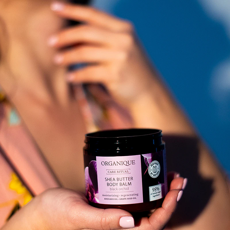 Organique Black Orchid voedende bodylotion met sheaboter