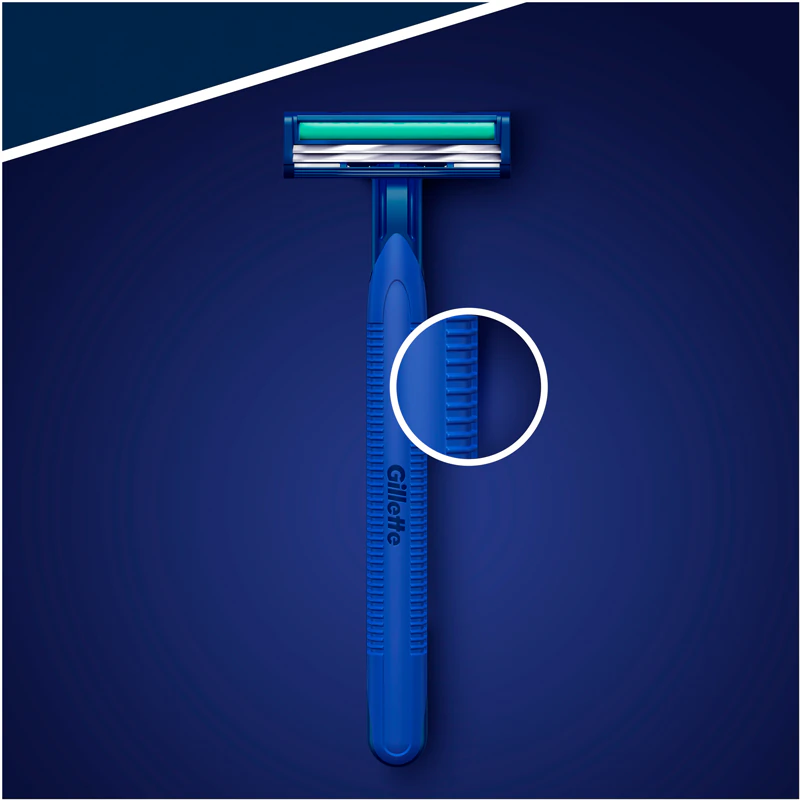 Aparelhos de barbear descartáveis Gillette Blue II Plus para homens