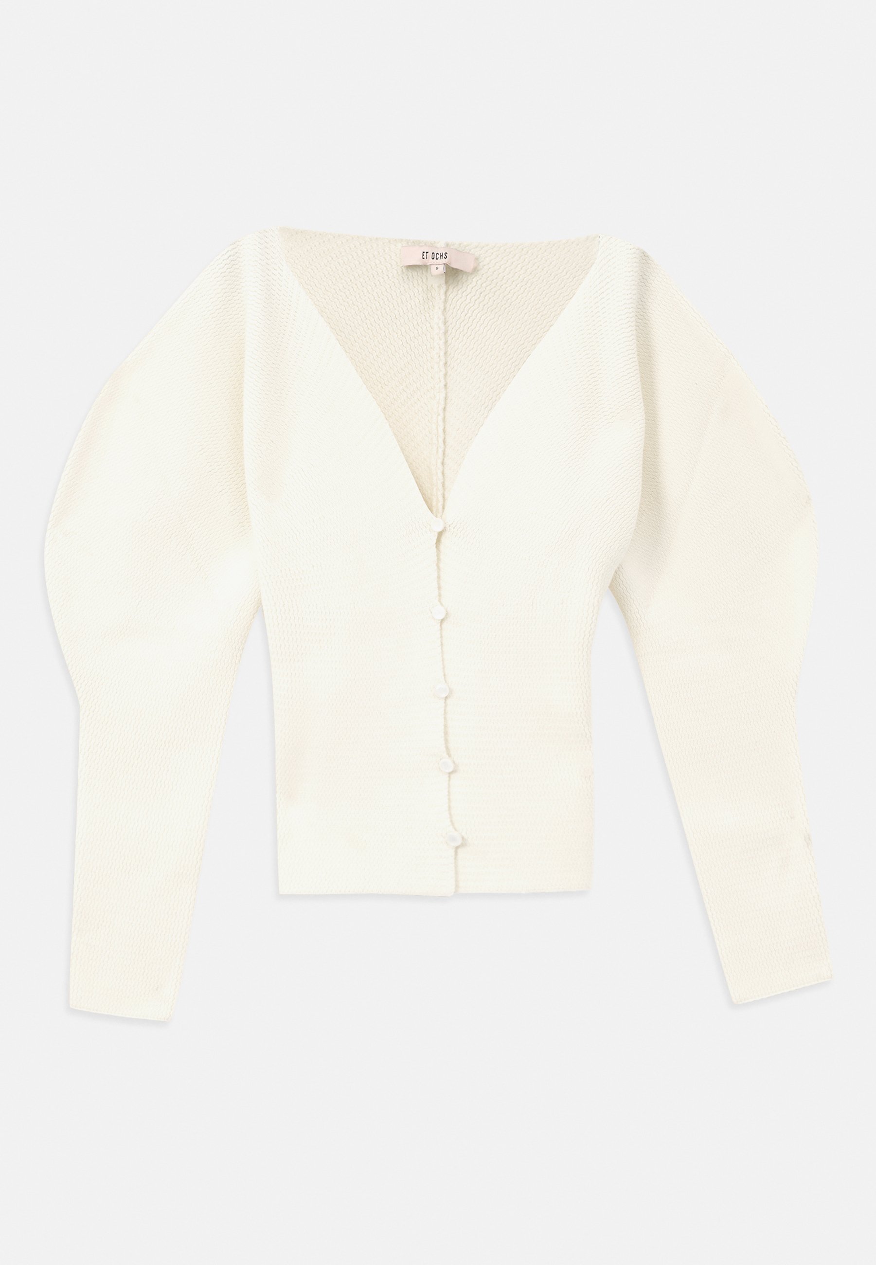 Et Ochs CHEVELLE CARDIGAN - Cardigan - ivoor