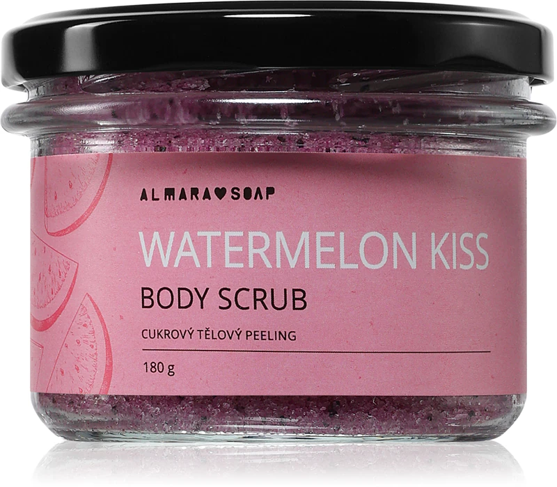 Almara Soap Body Scrub suiker bodyscrub tegen cellulitis