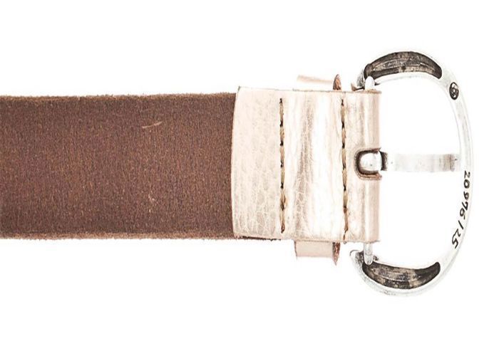 Vanzetti Ceinture or rose en cuir pour fille - 25mm Belt Light Copper Metallic 116064