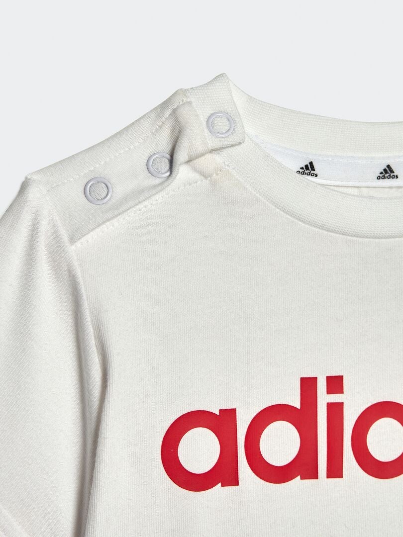 Adidas T-shirt en short set - 2-delig - WIT