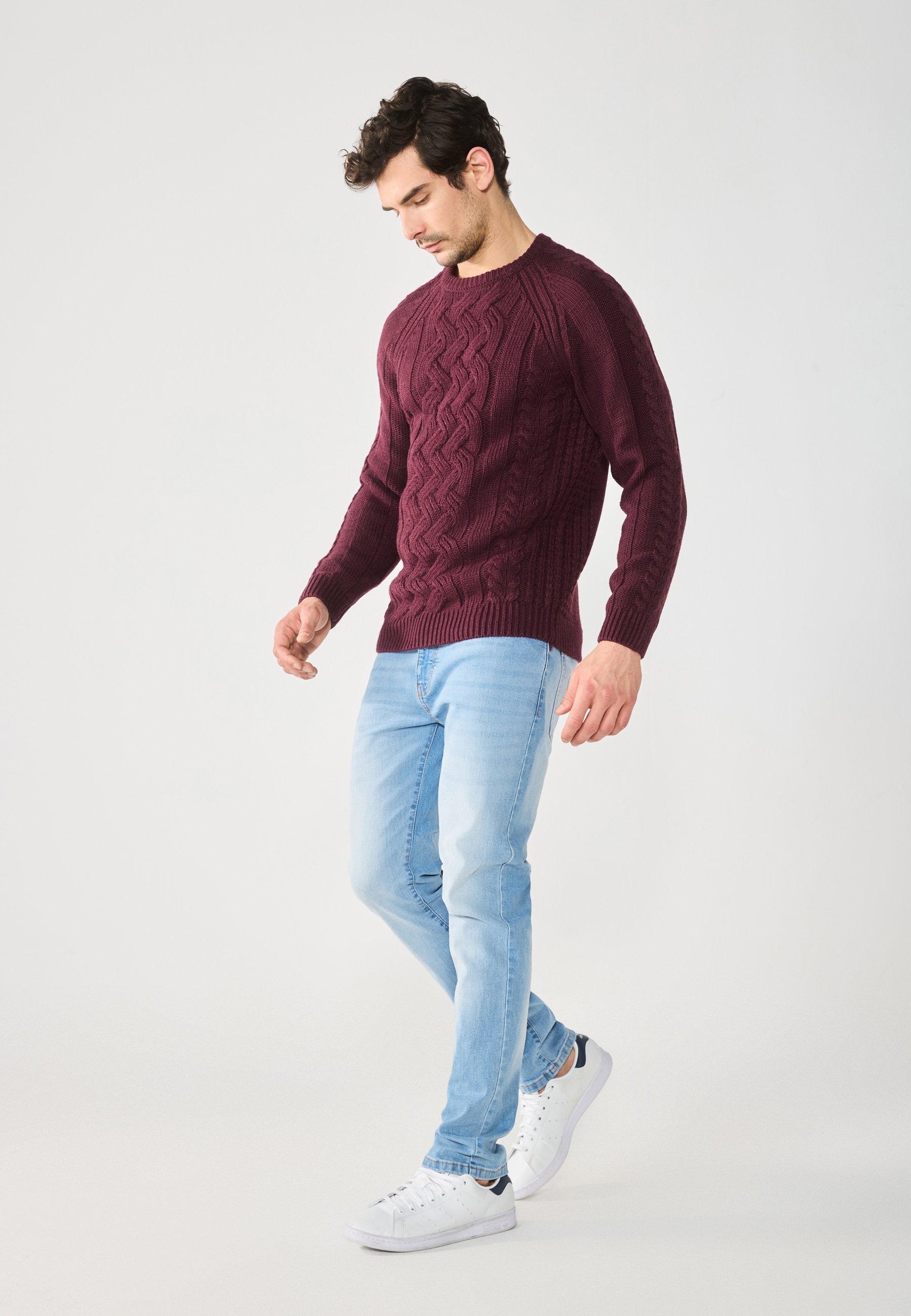 Pier One Jumper - donkerrood