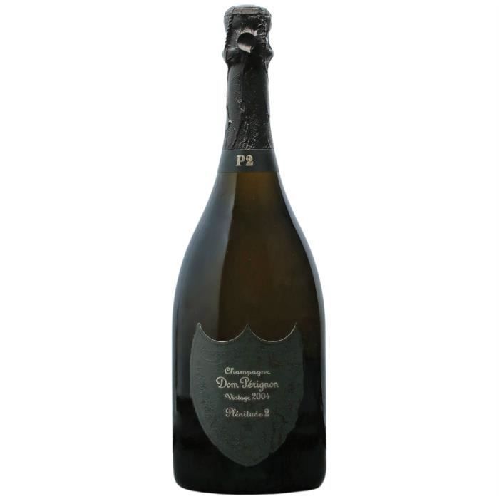 Champagne P2 Plénitude Blanc 2004 - 75cl - Dom Perignon - 95-100 Robert Parker - Cépages Chardonnay, Pinot Noir