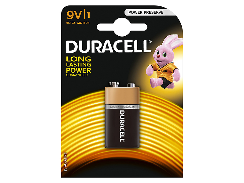 Baterie alkaliczne Duracell Basic 9V