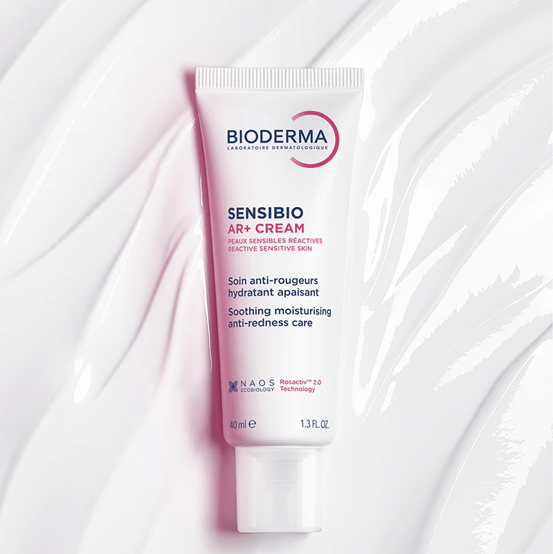 Bioderma Sensibio AR+ verzachtende crème voor de gevoelige huid die gevoelig is voor verkleuringen.
