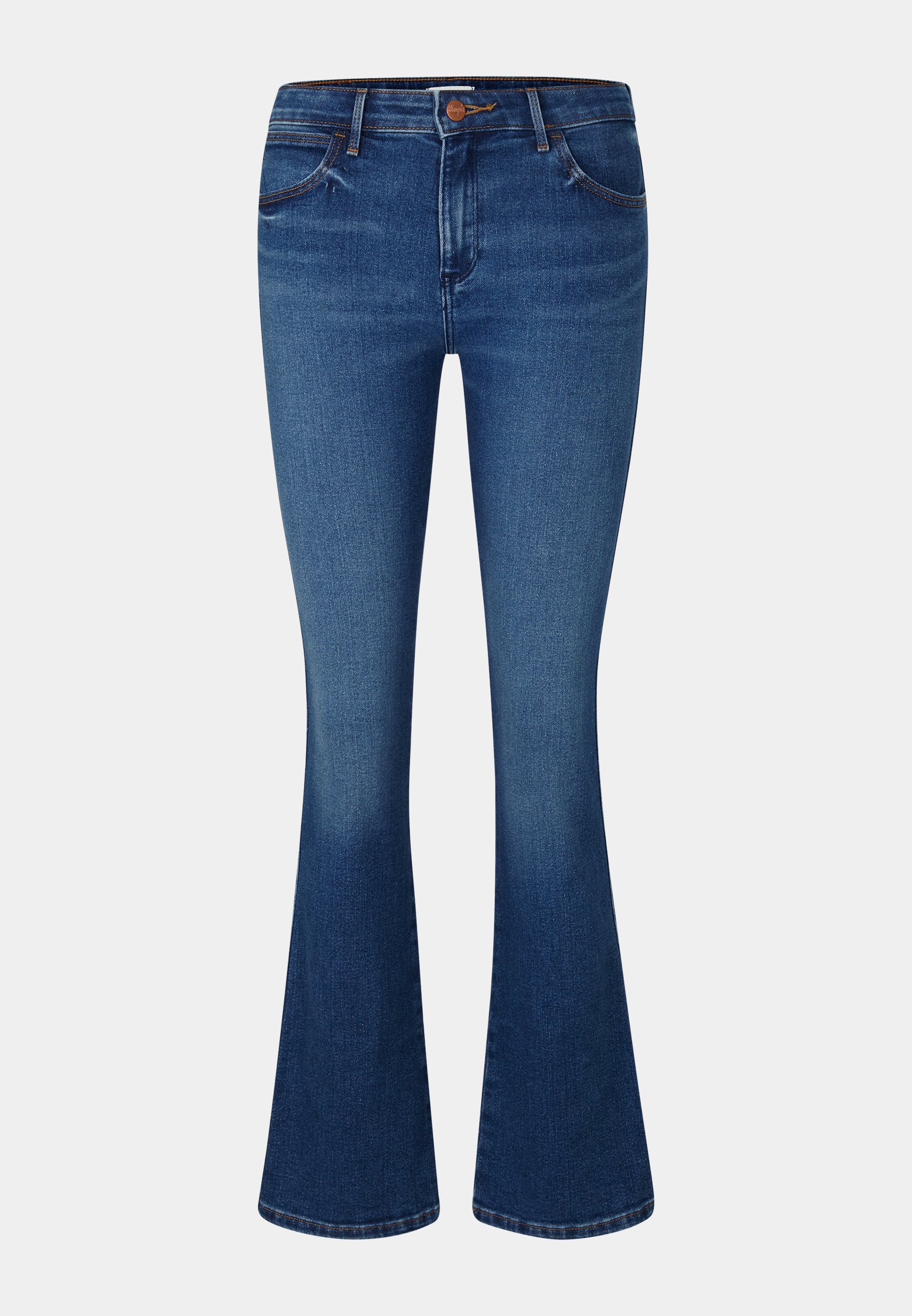 Wrangler Bootcut - Bootcut Jeans - blau