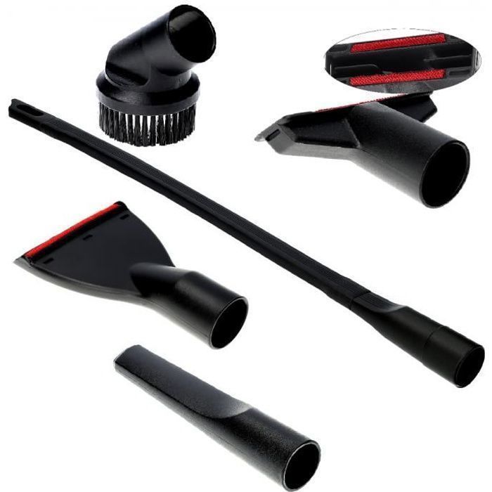 Kit de cepillos de repuesto para aspiradoras Karcher, Bosch, Miele y Samsung (ø35 mm)