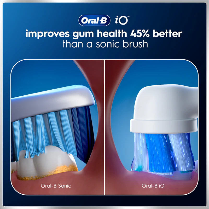 Escova de dentes elétrica Oral-B iO6 Connected Coach com estojo
