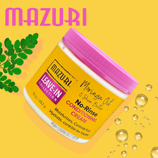 Crema acondicionadora sin enjuague Mazuri Leave In Collection 453 g