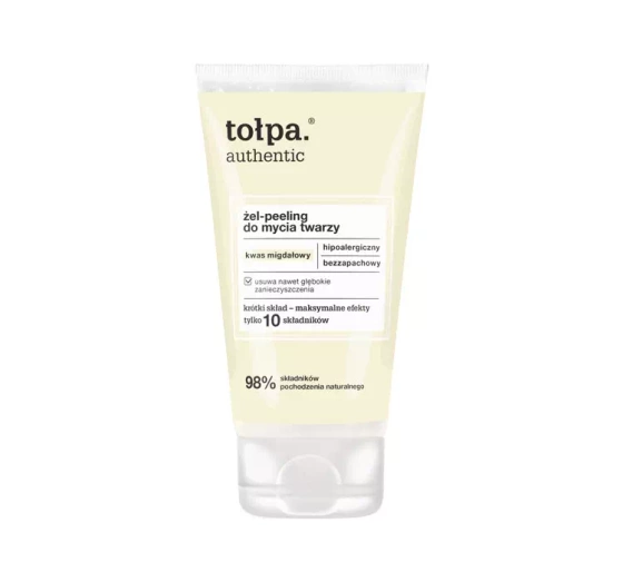 TOŁPA AUTHENTIC ŻEL-PEELING DO MYCIA TWARZY 150ML