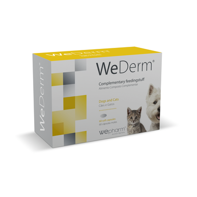 Wepharm-kapselit koirille ja kissoille, ihon toimintaan, 60 kapselia