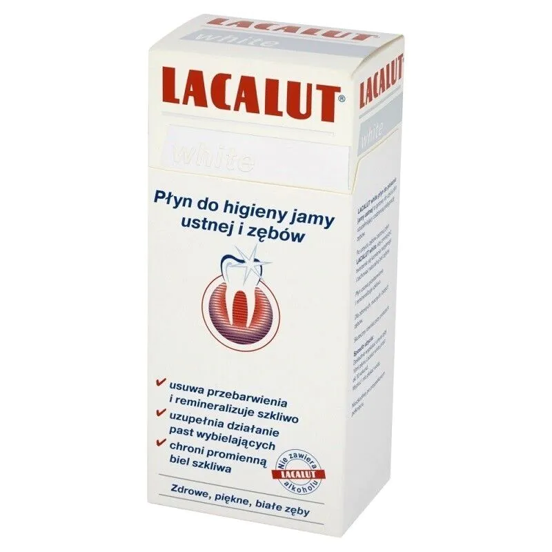 Lacalut White Płyn do płukania Jamy Ustnej