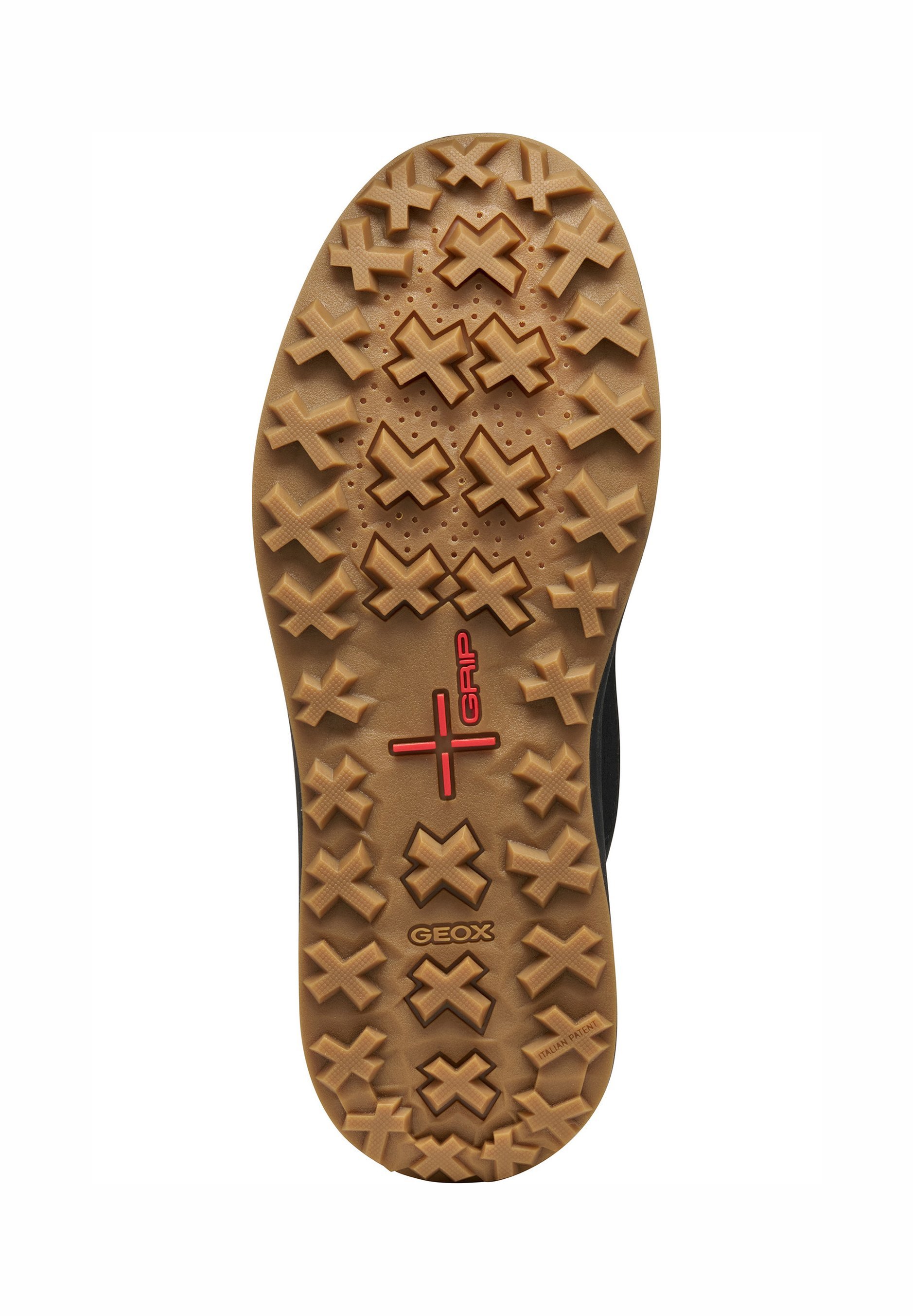 Geox Classic enkellaarsjes - toffee/zwart