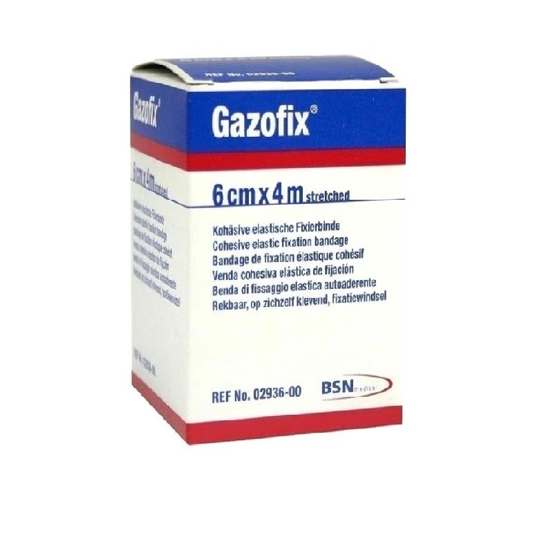 GAZOFIX Gazofix Verband 6x400 cm elastisches Pflaster