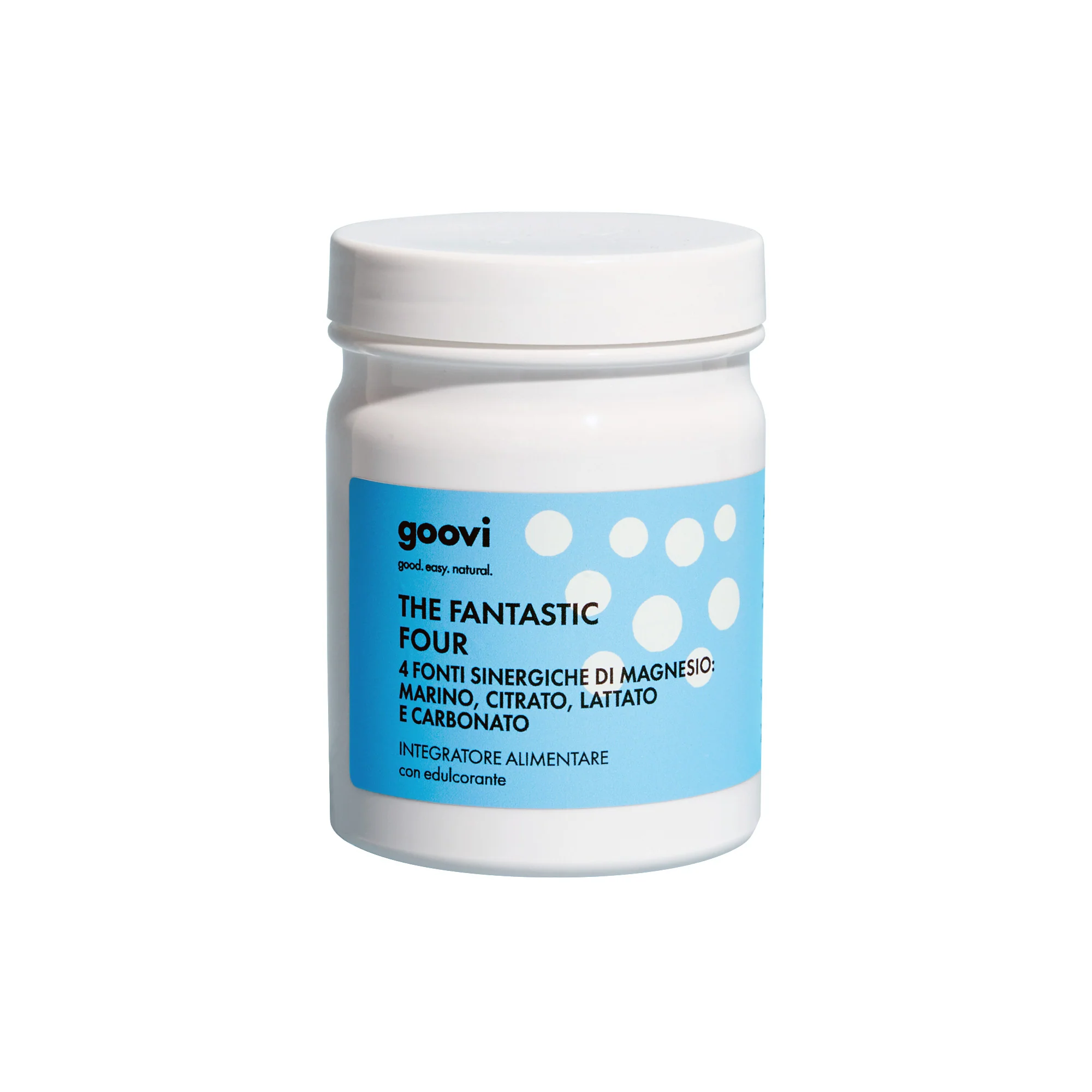 Integratori Alimentari Magnesio THE FANTASTIC FOUR - Integratore Vitamine e Sali Minerali, Integratore Energia e Vitalità, Integratore Stress e Insonnia