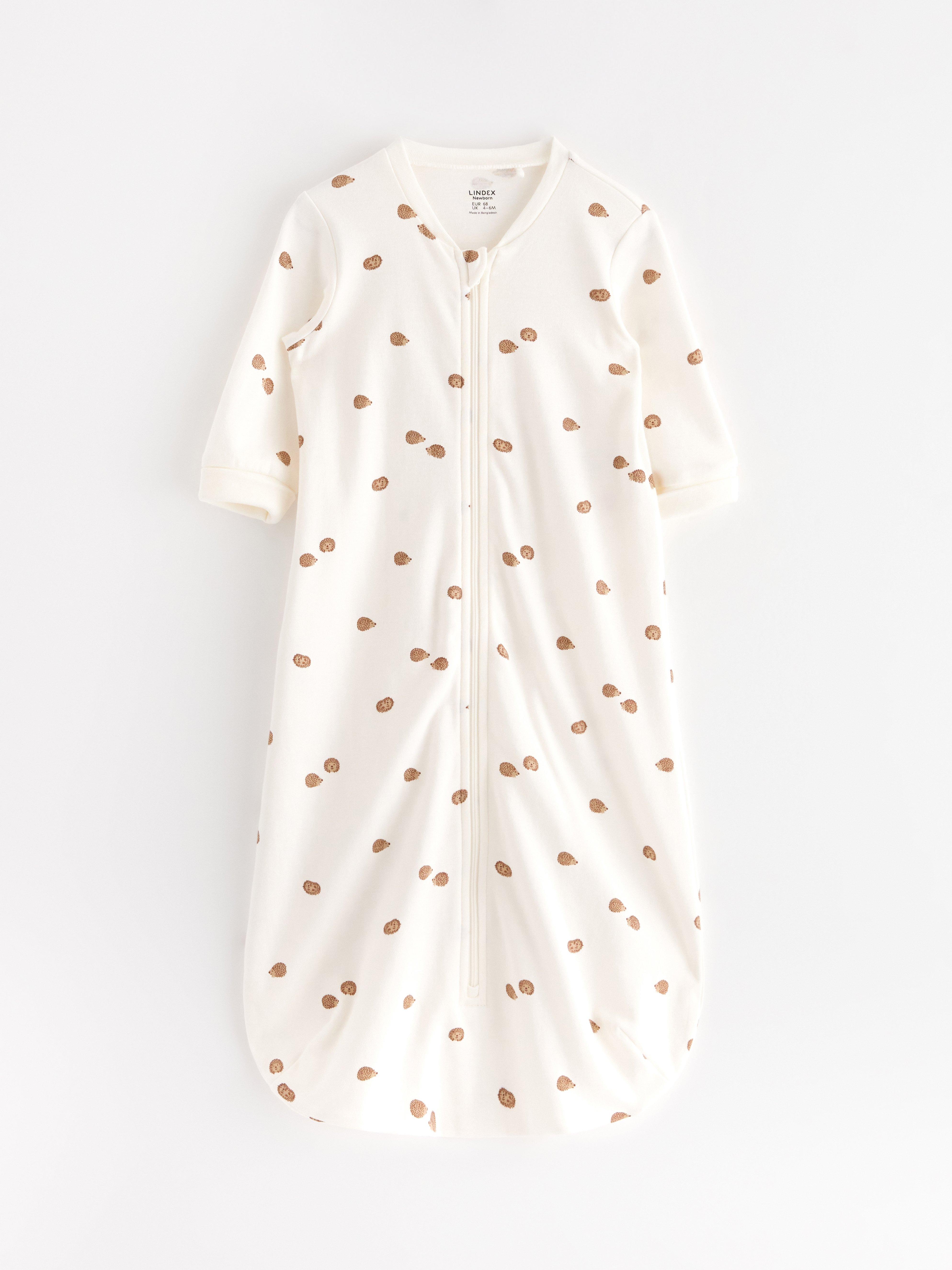 Ofodrad sovpåse Light Dusty White