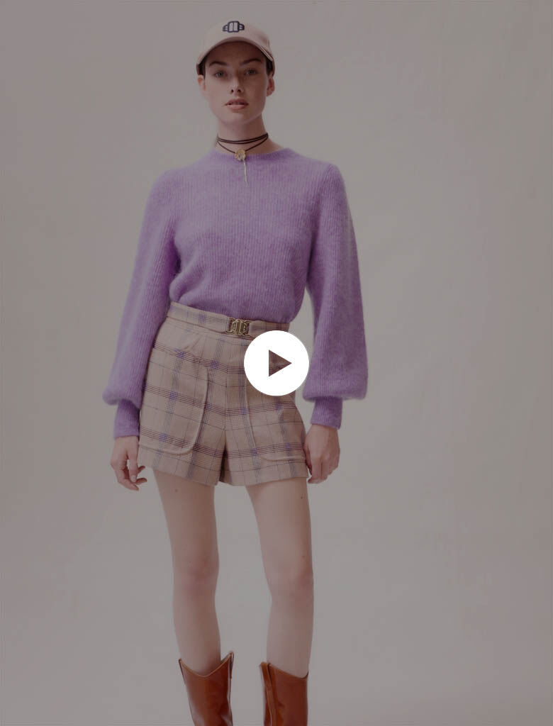 Neulepusero - Violetti