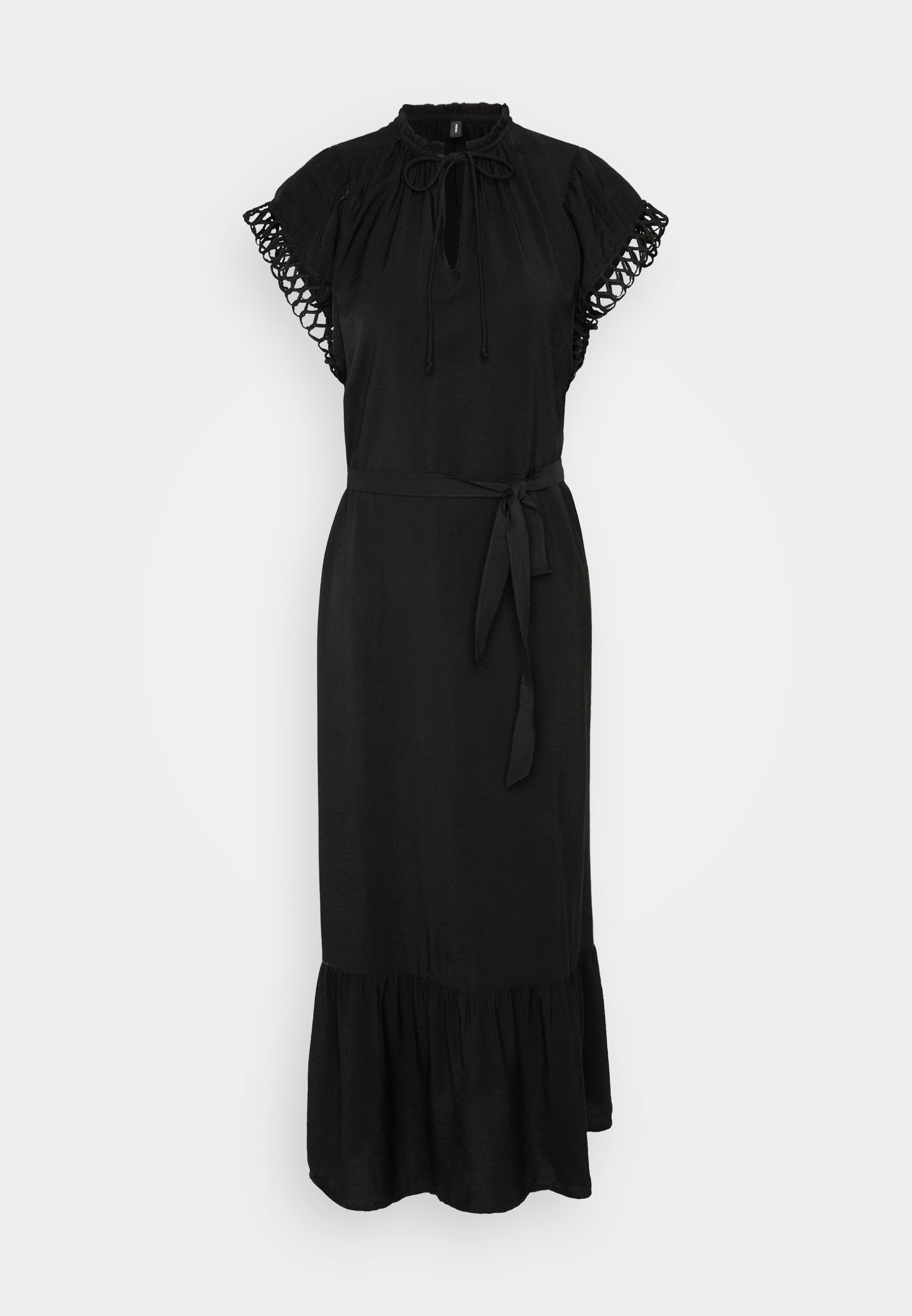 Vero Moda Tall VMFLAVIA DRESS - Sukienka maxi - czarna