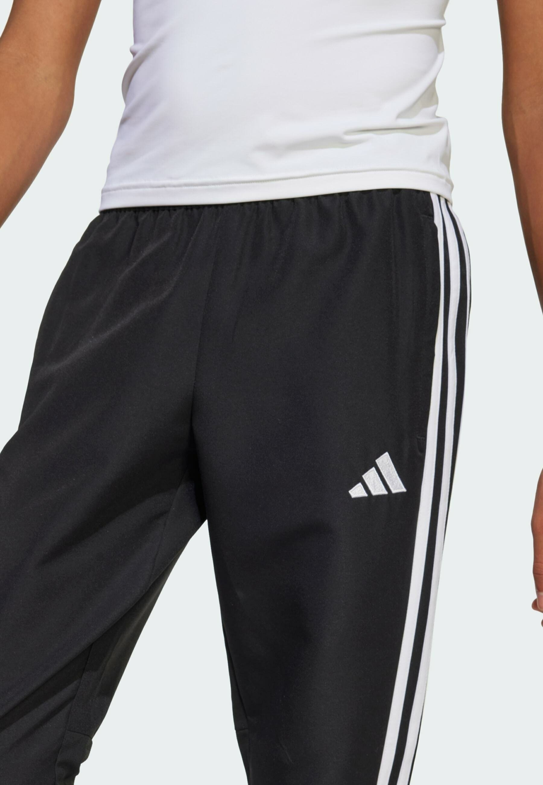 adidas Performance TIRO 25 ESSENTIALS WOVEN KIDS - Trainingsbroek - zwart wit