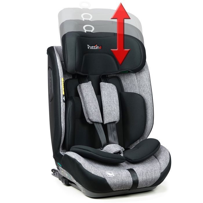 Cadeira auto elevatória TROTTINE Extra Long Life R129 i-size 76-150 cm CARDIFF Genebra