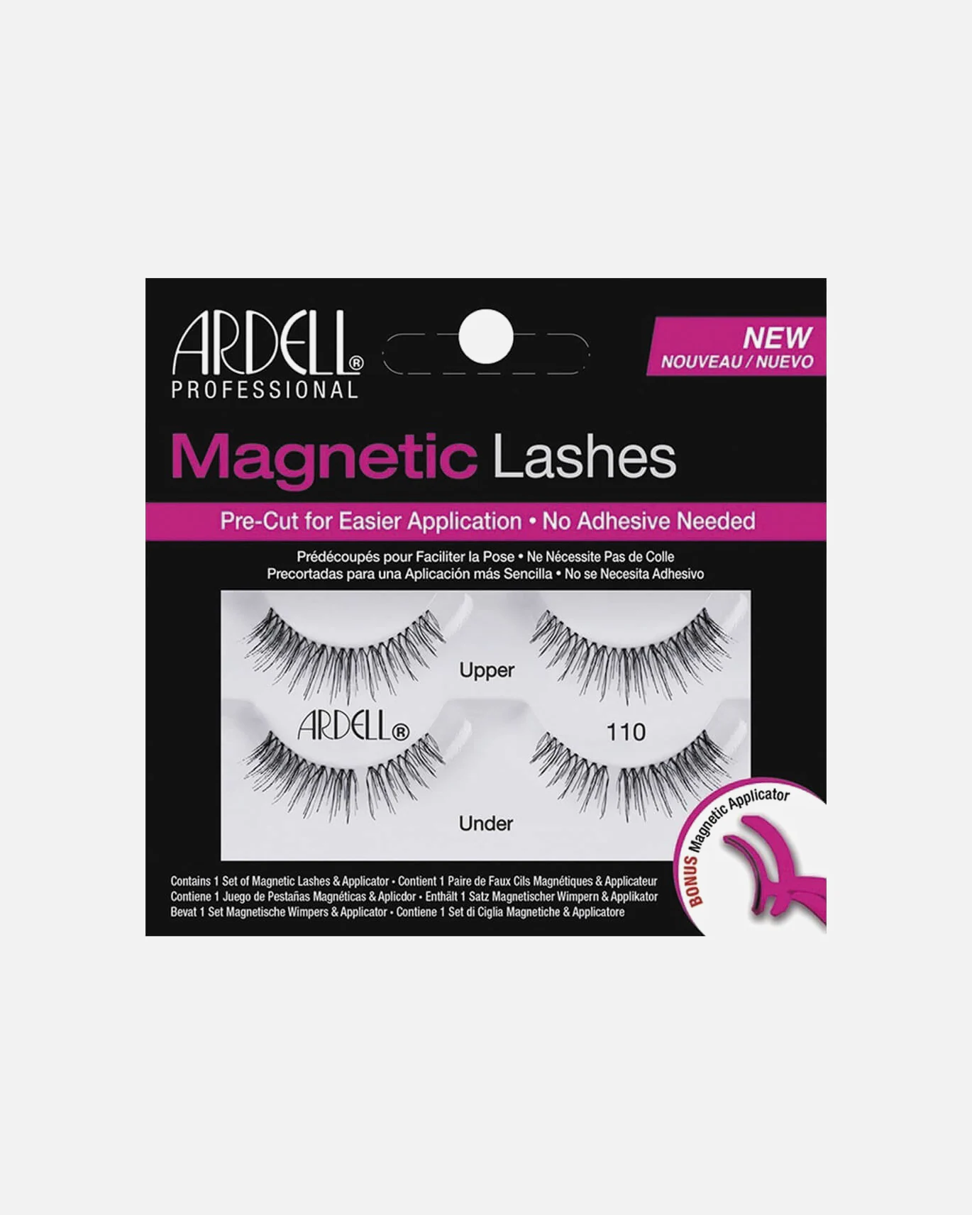 Ardell Faux-cils magnétiques double franges Pre-Cut no.110