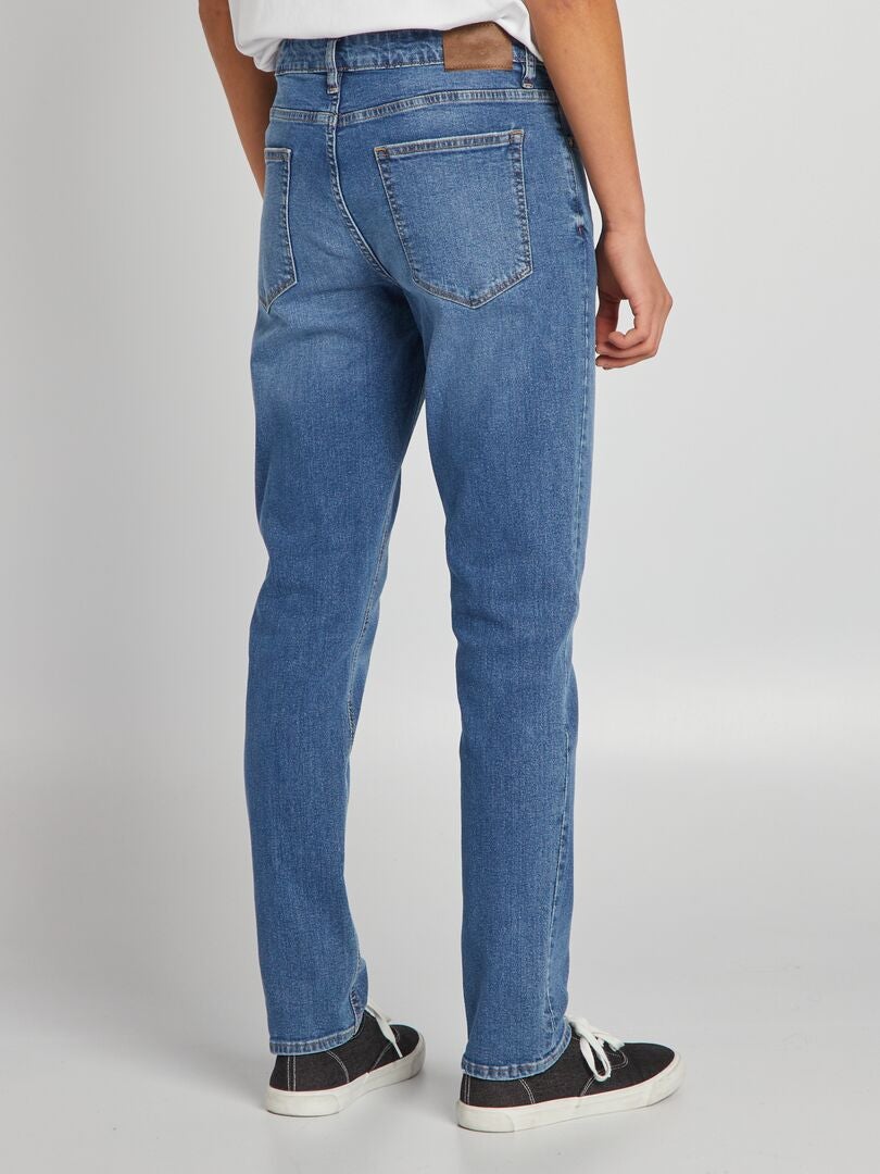 Pantalones vaqueros rectos - AZUL