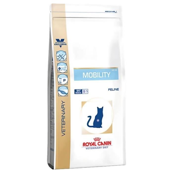 Ração seca Royal Canin Veterinary Diet Cat Mobility, saco de 2 kg.