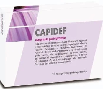 CAPIETAL ITALIA Capidef 20 comprimés gastroprotecteurs