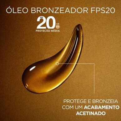 Garnier Ambre Solaire Sunscreen Oil Ideal for Bronze SPF 20 150 ml
